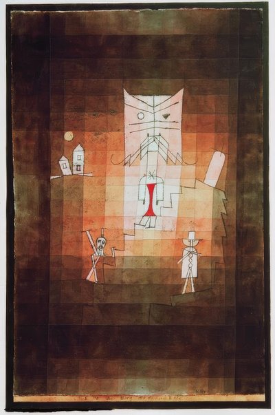 The Mountain of the Holy Cat by Paul Klee